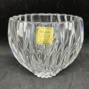 NORITAKE Votive Candleholder Satin Leaves
